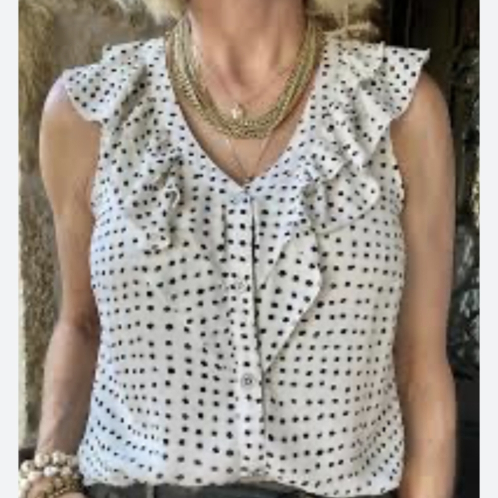Cabi 4553 Polka Dot Top
